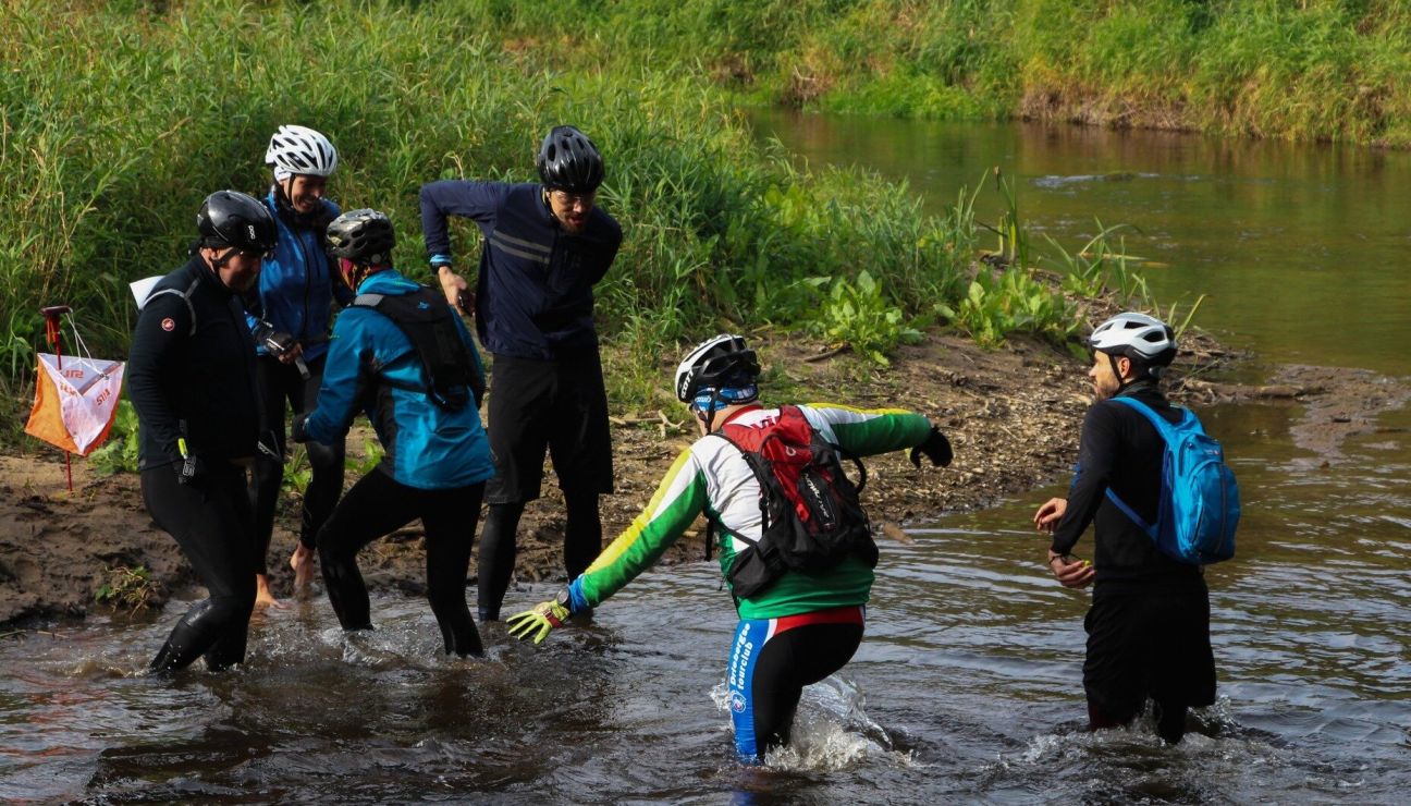 Jēkabpilieši pieveic Lietuvas velo rogaininga posmu
