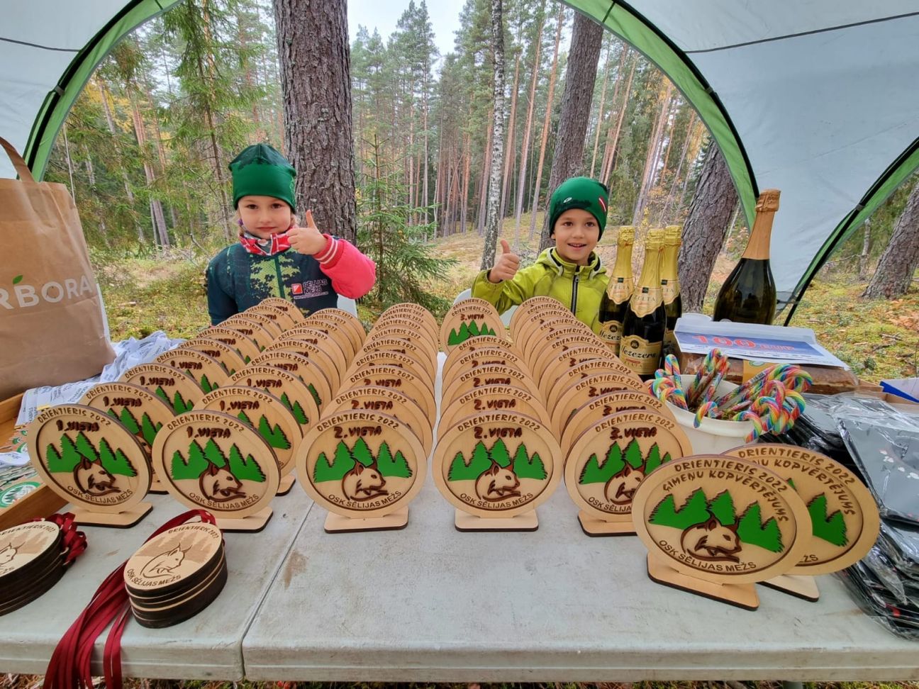 Vairāk nekā 100 orientieristu cīnās Sēlijas čempionātā