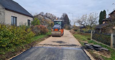 Līvānos turpinās Ubaglīča ielu rekonstrukcija