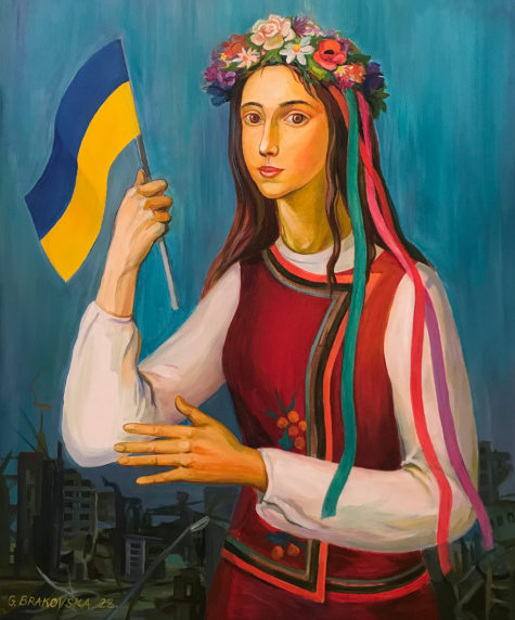 Krustpils pilī skatāma izstāde “Ukrainai, kas iedvesmo”