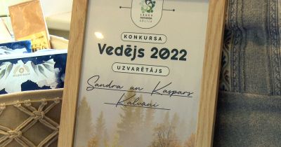 Apbalvoti konkursa &ldquo;Vedējs&rdquo; laureāti