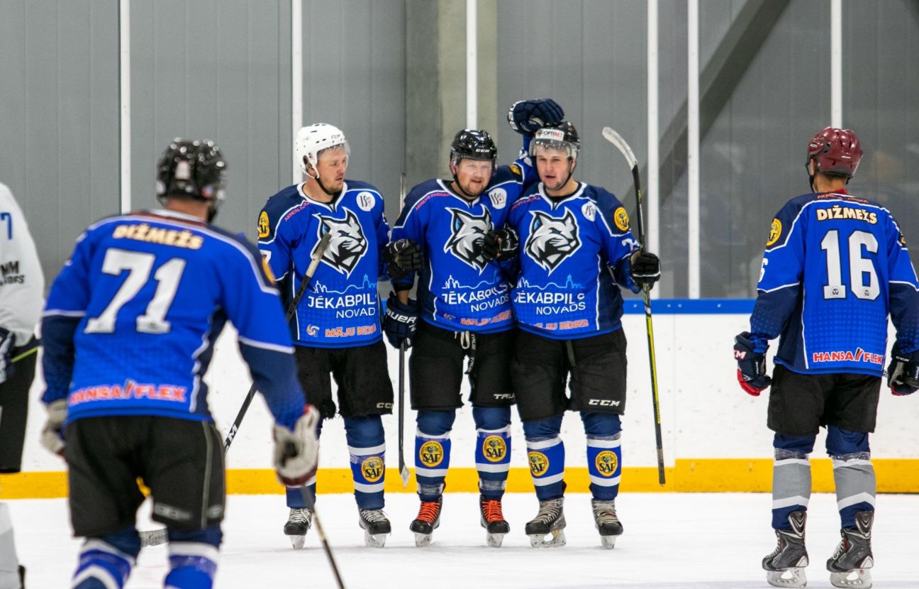 Pirmajā hokeja čempionāta mēnesī jēkabpilieši spēlējuši bez zaudējumiem