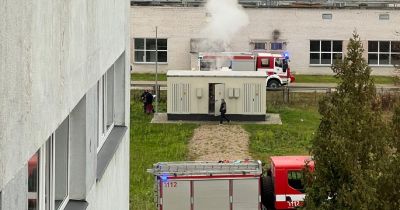 Dego&scaron;s elektrības skapis rada īslaicīgus elektrības traucējumus Jēkabpils slimnīcā