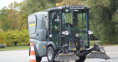 Uzņēmums &ldquo;K&auml;rcher&rdquo; Jēkabpilī demonstrē komunālās ma&scaron;īnas pilsētvides uzlabo&scaron;anai