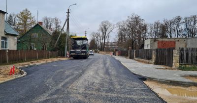 Andreja Pormaļa ielā līdz ziemas sezonai plāno ieklāt asfalta apak&scaron;kārtu