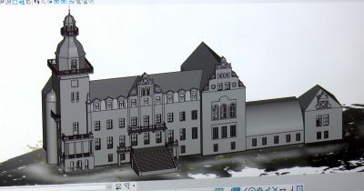 Izstrādāts Kokneses Jaunās pils virtuālais 3D modelis