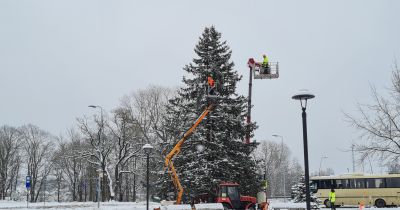 Līvāni po&scaron;as Ziemassvētkiem