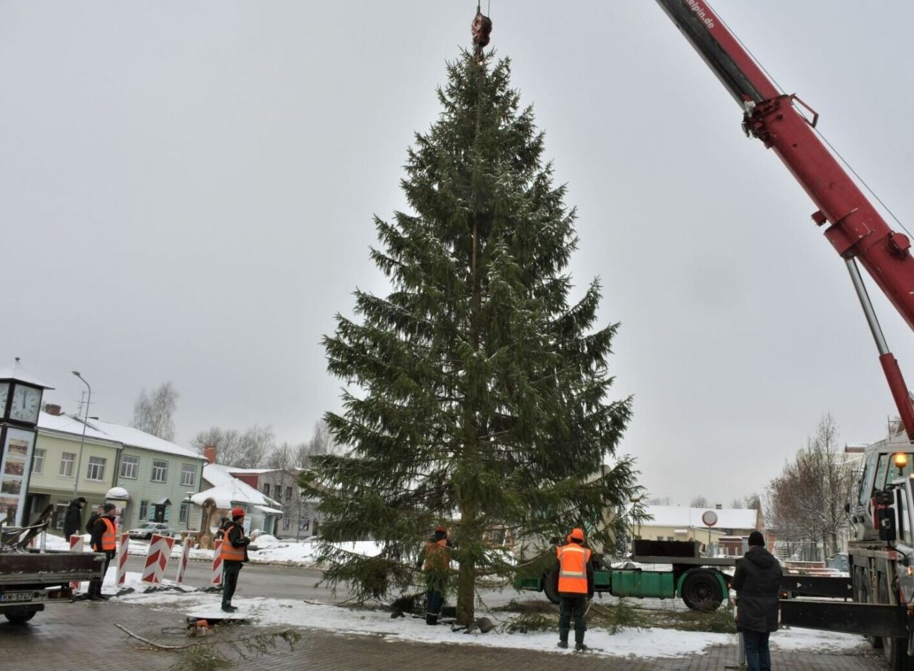 3.decembrī būs daļēji ierobežota satiksme Vecpilsētas laukumā