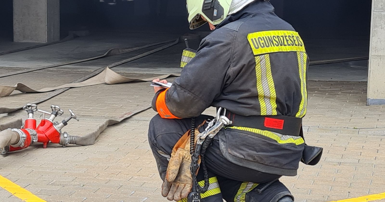 Aiviekstes pagastā ugunsgrēkā viens cietu&scaron;ais