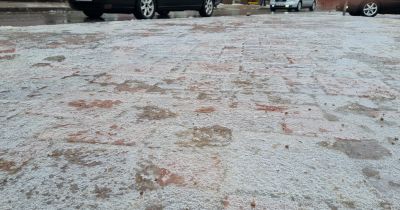 Daudzviet uz Jēkabpils ietvēm &ndash; melnais ledus