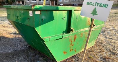 Pēc Jaungada svinībām Jēkabpilī tiks izvietoti konteineri eglītēm