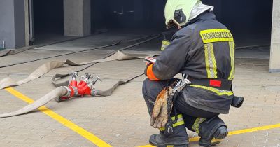 Ugunsgrēkā Jēkabpilī cietis viens cilvēks