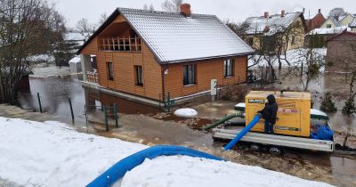 Jēkabpilī turpina applūst jaunas teritorijas