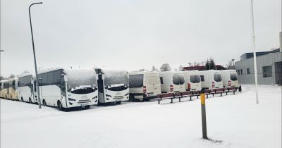 Plūdi skāru&scaron;i arī SIA &ldquo;Jēkabpils autobusu parks&rdquo; teritoriju