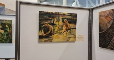 Līvānos atklāj mākslas izstādi &ldquo;Priek&scaron;tecības harmonija&rdquo;