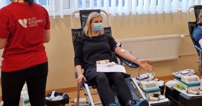 Jēkabpilī liela asins donoru aktivitāte