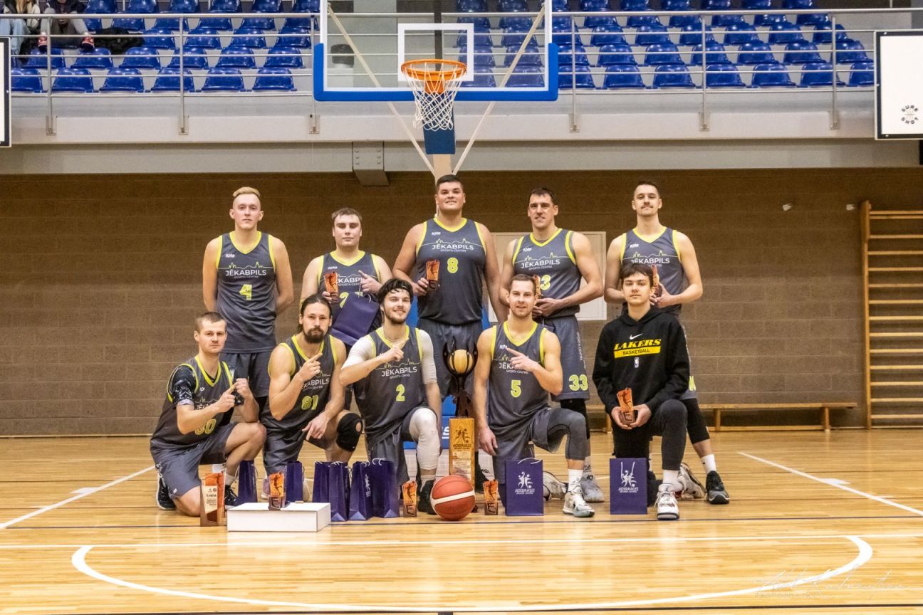 Jēkabpils Sporta centra basketbola komanda uzvar Aizkraukles novada čempionātā