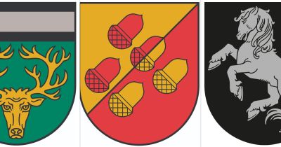 Reģistrēti Aknīstes, Viesītes un Ilūkstes ģerboņi