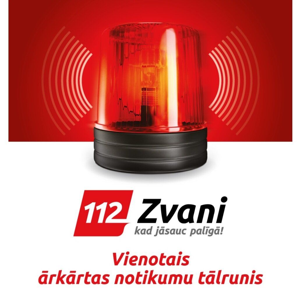 Teju puse zvanu uz 112 nav saistīta ar ārkārtas situācijām