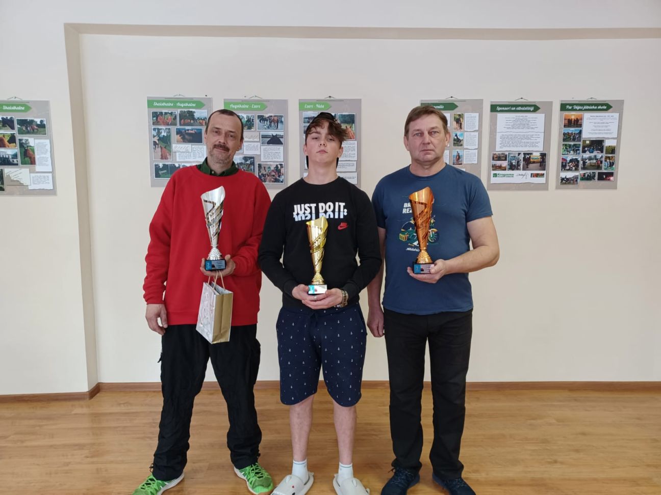 Elkšņu kultūras namā norisinājies novusa turnīrs