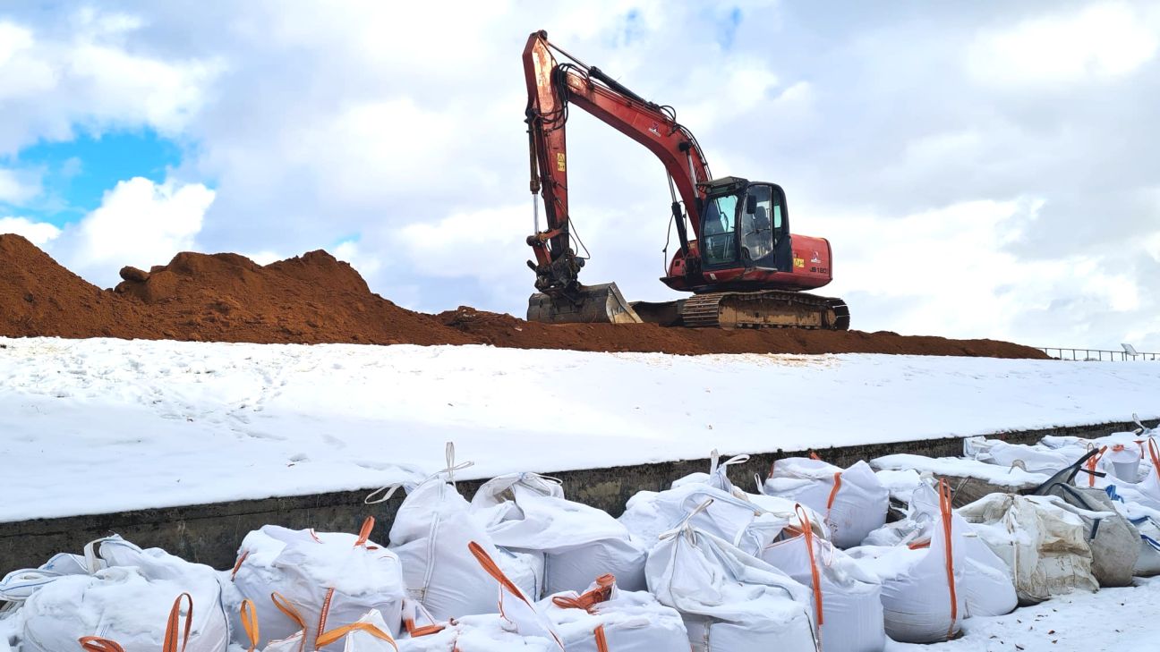 Jēkabpils novada pašvaldība risina jautājumu par finansējumu plūdu seku novēršanai