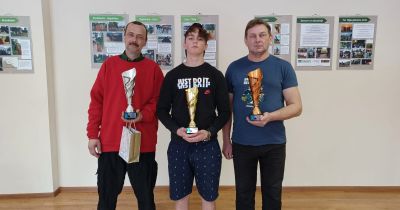 Elk&scaron;ņu kultūras namā norisinājies novusa turnīrs