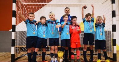 Līvānu futbolisti iegūst 1.vietu Latgales jaunatnes čempionātā telpās