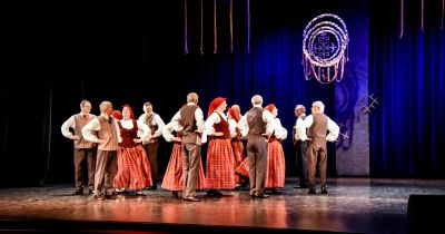 Līvānos izdejots Dziesmu un Deju svētku ieskaņas koncerts