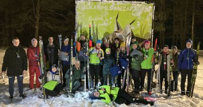 Norisinājies Nakts stafe&scaron;u slēpojums Jēkabpils Mežaparkā