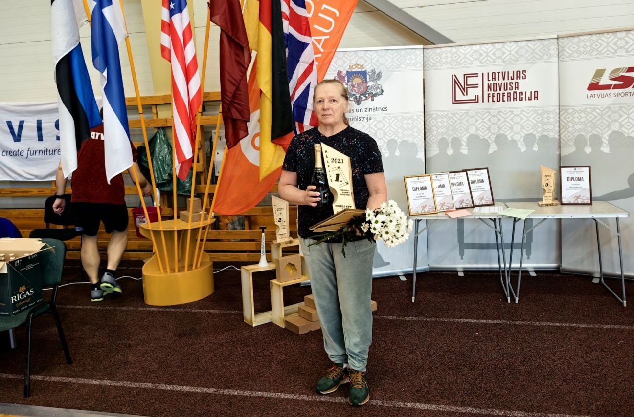 Rita Lamba un Uldis Kampāns izcīna godalgas Pasaules kausā novusā