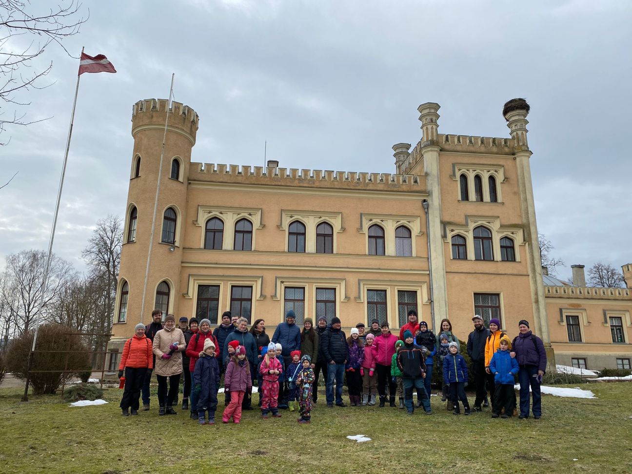 Pārgājienā Gārsenes dabas takās piedalās 50 cilvēki