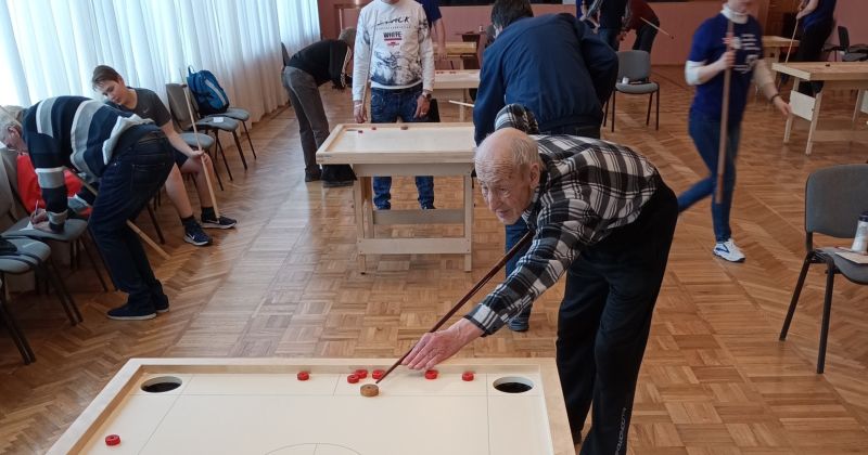 Gārsenes Tautas namā norisinājies novusa turnīrs