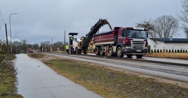 Jēkabpilī uzsākti būvdarbi Zīlānu ielas posmā
