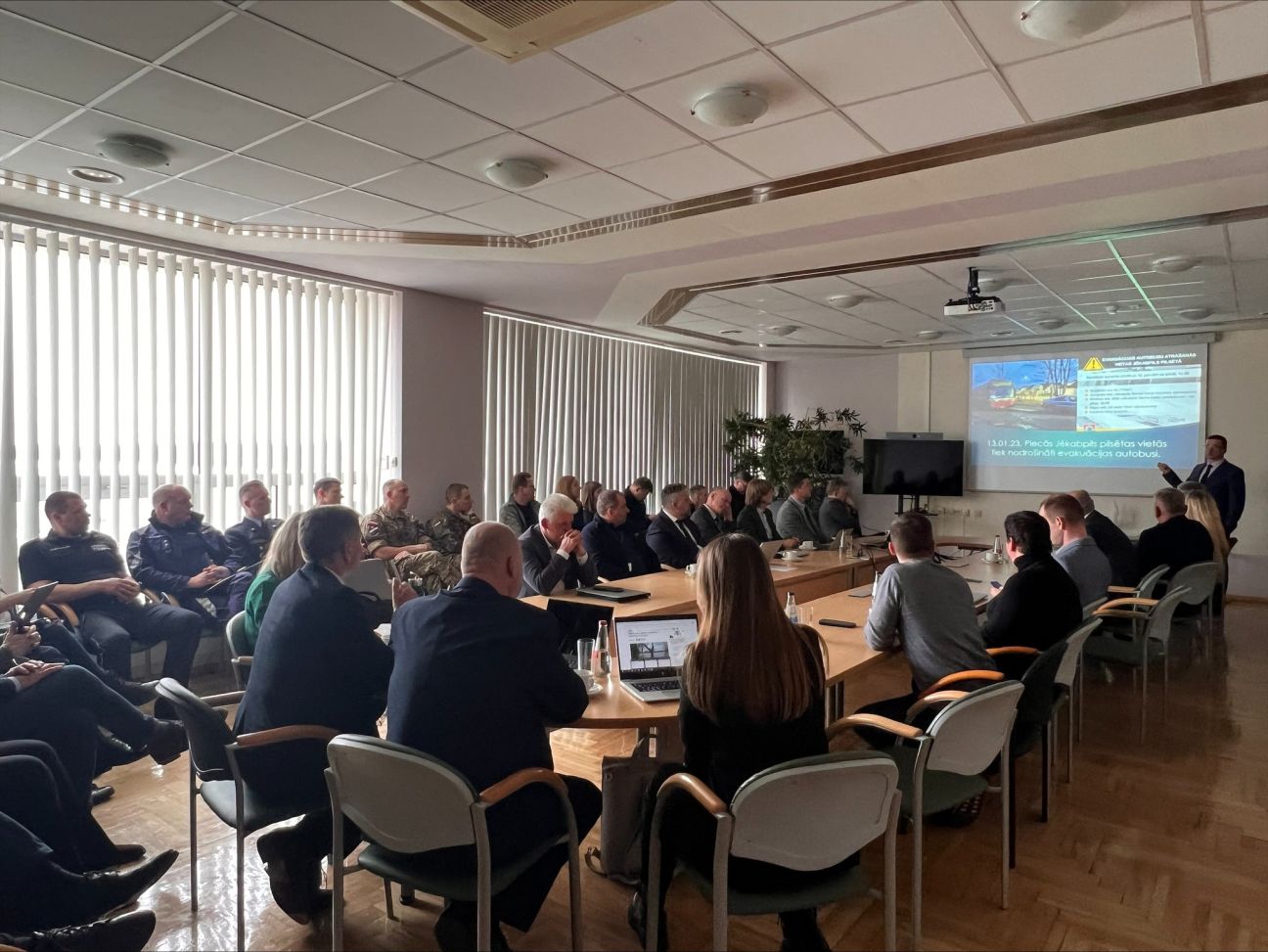 Jēkabpils novada pārstāvji dalās ar savu pieredzi plūdu krīzes pārvaldībā