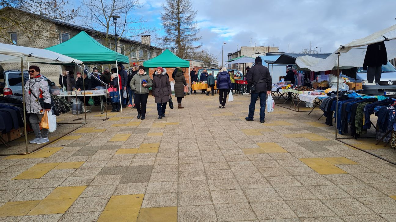 Aknīstē atklāts jauns tirgus laukums