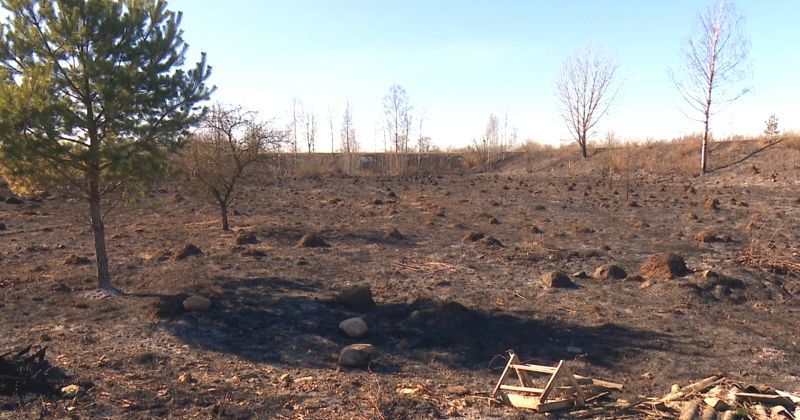 Jēkabpilī otro dienu pēc kārtas &ndash; se&scaron;i kūlas ugunsgrēki