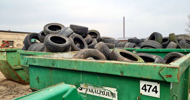 Līdz aprīļa beigām Jēkabpilī iespēja bez maksas nodot riepas