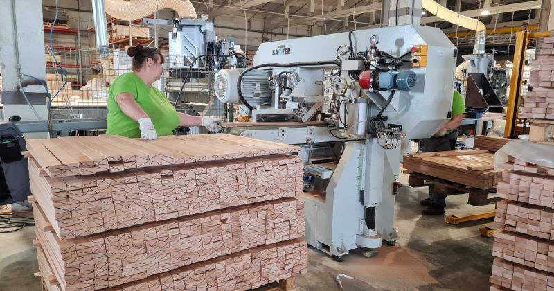 Kokapstrādes uzņēmums Jēkabpilī iegādājas videi draudzīgas iekārtas