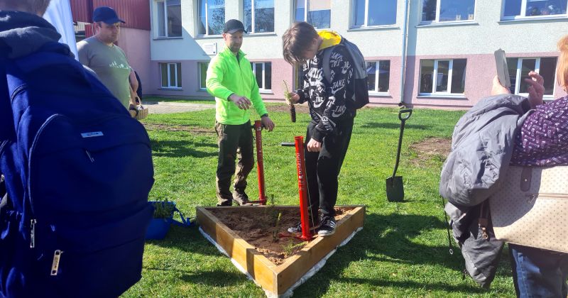 Līvānu novada skolēni piedalās Vides dienas aktivitātēs