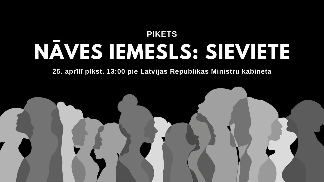 Piketā protestēs pret atbildīgo iestāžu nolaidību Jēkabpils novadā notikušās slepkavības gadījumā