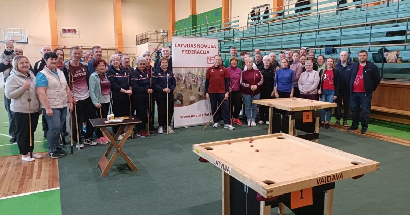 Uldim Kampānam Latvijas vicečempiona tituls novusā jauktajiem pāriem