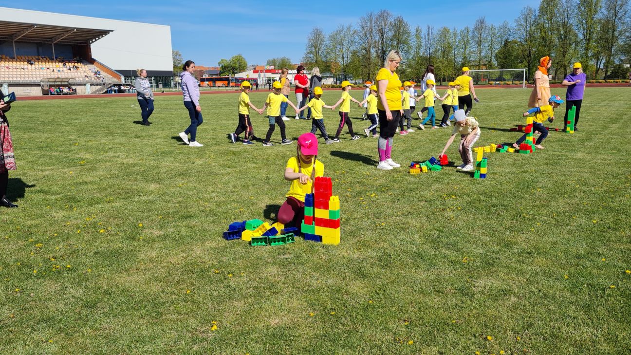 Jēkabpilī norit tradicionālie Bērnu sporta svētki