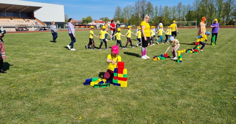 Jēkabpilī norit tradicionālie Bērnu sporta svētki