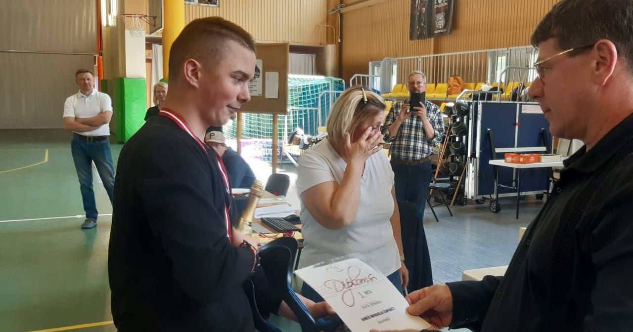 Juris Stikāns nosargā valsts čempiona statusu novusā jaunie&scaron;iem