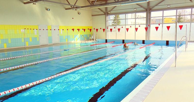 Īstenotas peldē&scaron;anas nodarbības Jēkabpils skolu bērniem