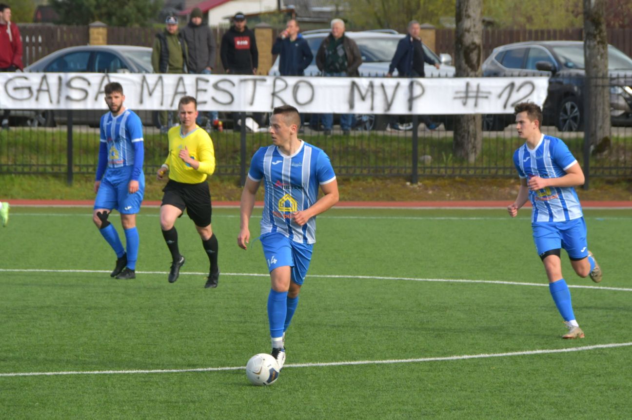 “Jēkabpils SC” futbolisti izcīna uzvaru Latvijas kausa pirmajā posmā