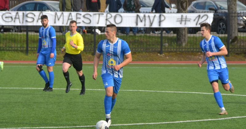 &ldquo;Jēkabpils SC&rdquo; futbolisti izcīna uzvaru Latvijas kausa pirmajā posmā