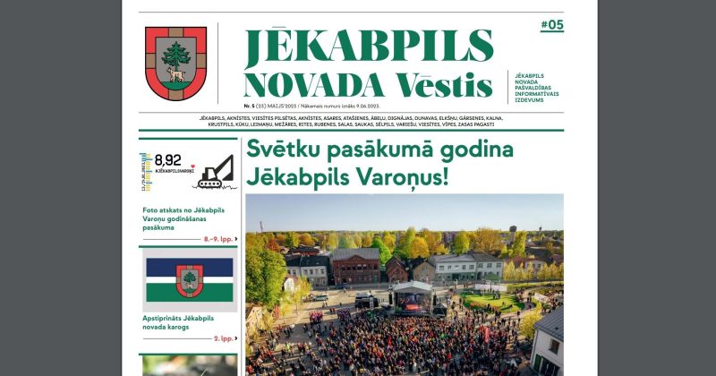 No jūlija pa&scaron;valdību izdevumiem būs vienotas noformējuma prasības