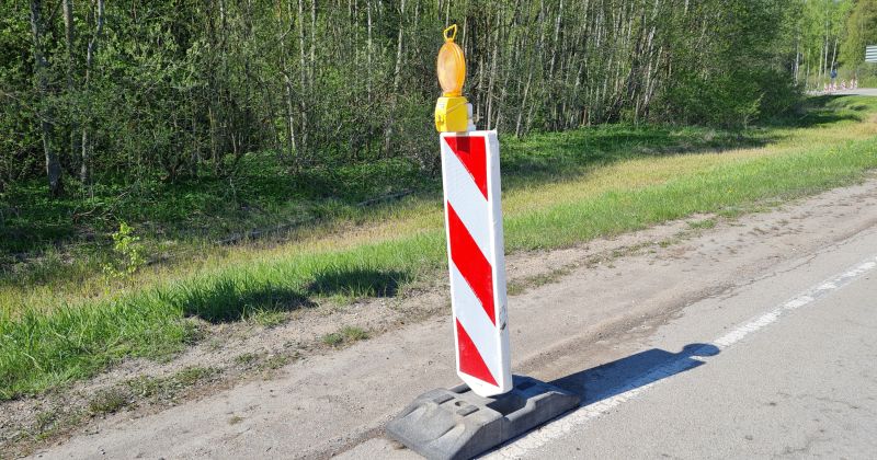 Uz Daugavpils &scaron;osejas remontdarbi Lielvārdē un pie Pļaviņām