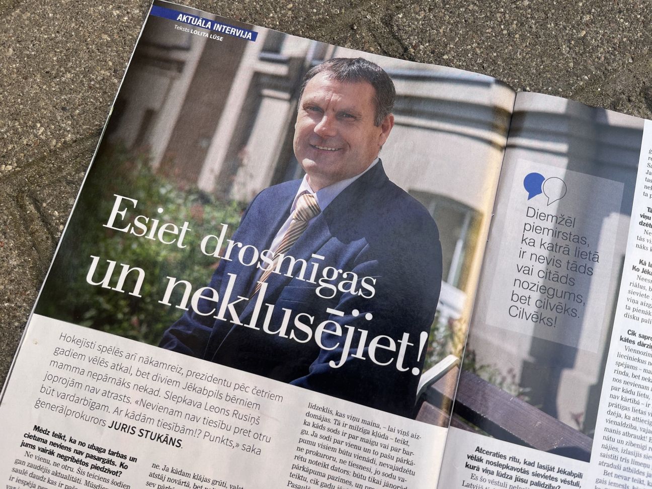 Stukāns atvainojas sabiedrībai pēc publiskajiem izteikumiem saistībā ar sievietes slepkavību Jēkabpils novadā